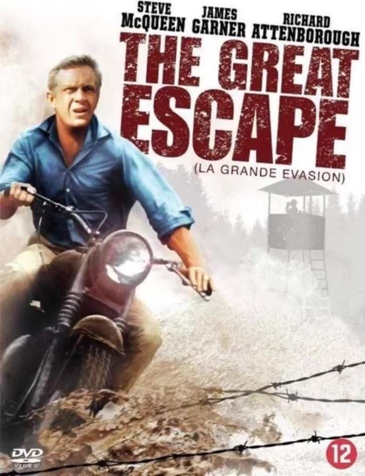 The Great Escape 1963, Vanaf 12 jaar, Ophalen of Verzenden, Drama