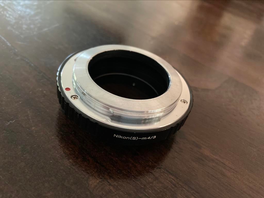 Nikon S adapter naar m4/3, Ophalen of Verzenden, Nikon