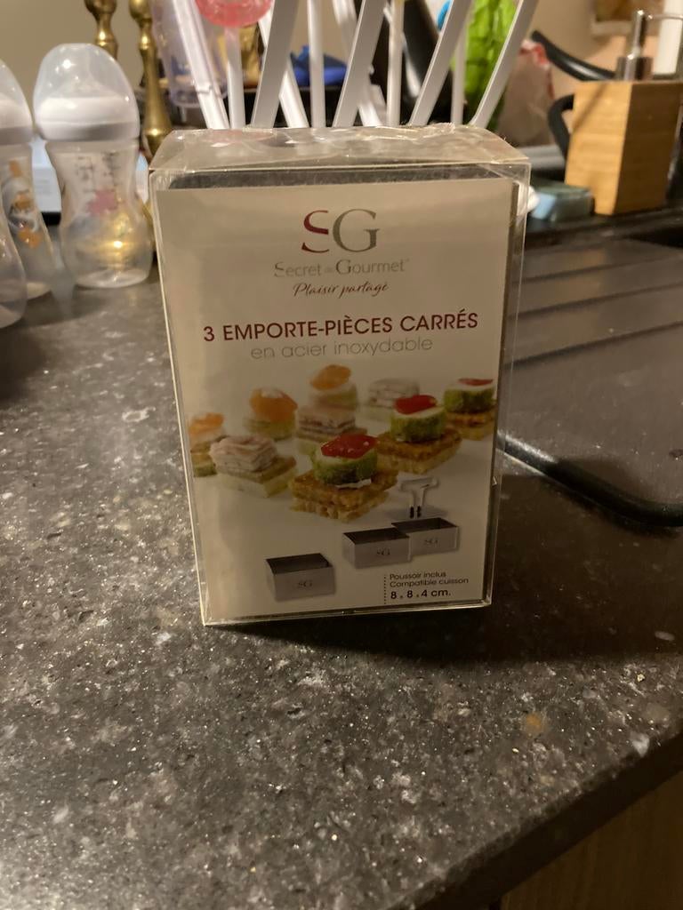 3x cake-press, Ophalen of Verzenden, Nieuw, Taarten of Cupcakes, Bakvorm