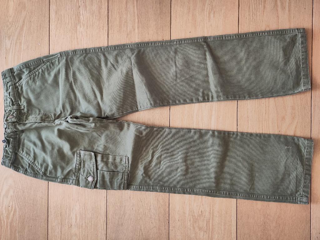 scouts broek groen kinderen maat 12, Verzamelen, Scouting, Ophalen, Gebruikt, Kleding