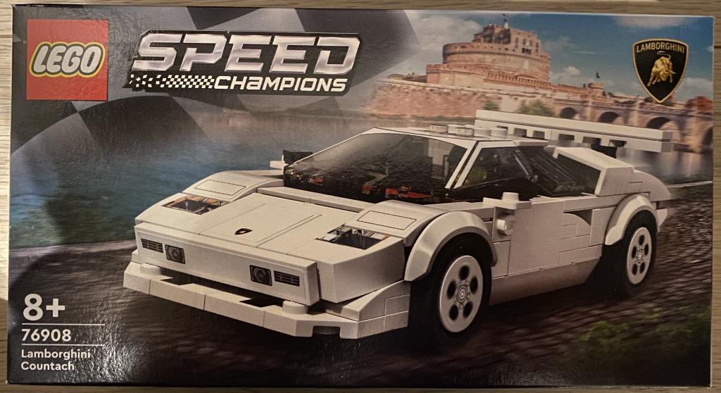LEGO 76908 Speed Champions Lamborghini Countach, Ophalen of Verzenden, Nieuw, Complete set, Lego