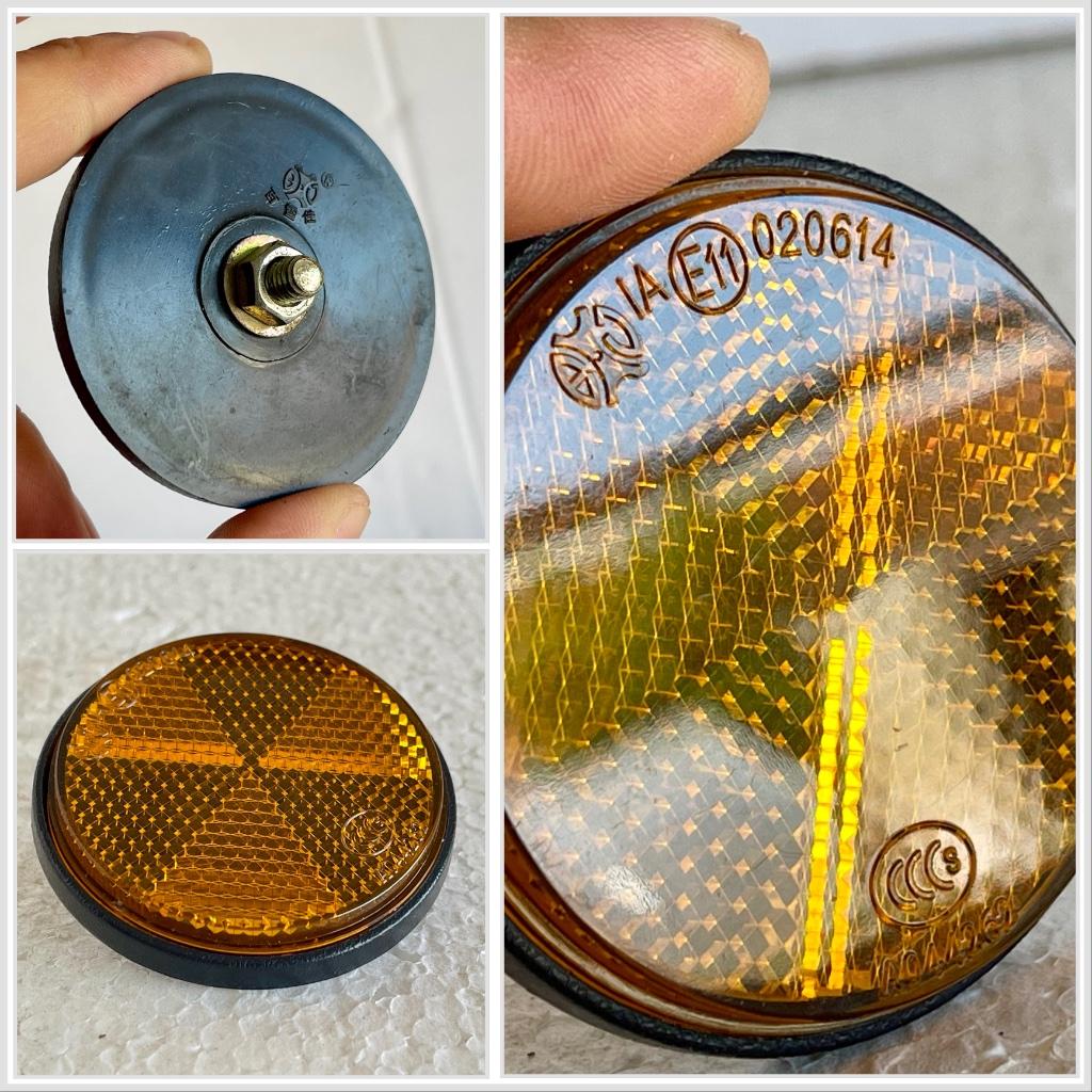 Universele ronde reflector/reflector voor motorfiets - nieuw, Motoren, Ophalen, Nieuw
