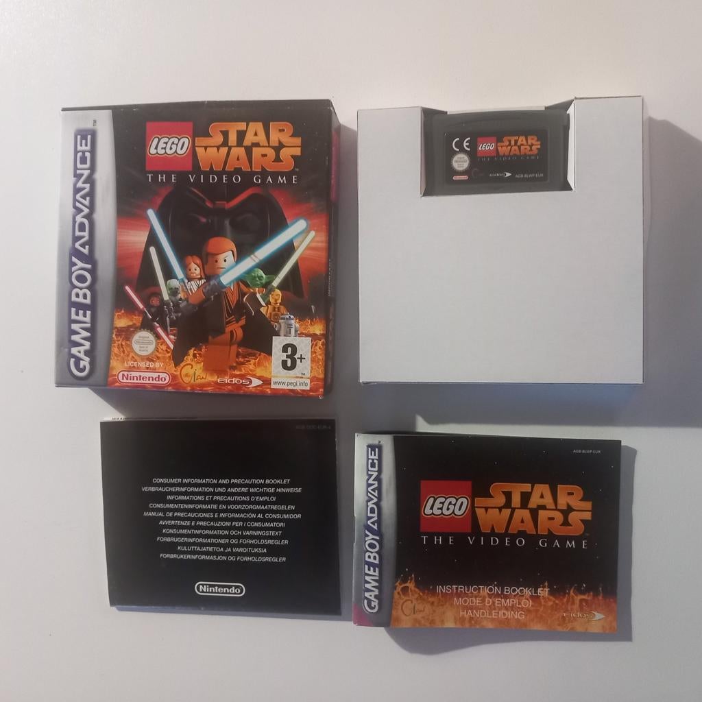 Star Wars Lego Nintendo gameboy advance, Games en Spelcomputers, Ophalen of Verzenden, Zo goed als nieuw