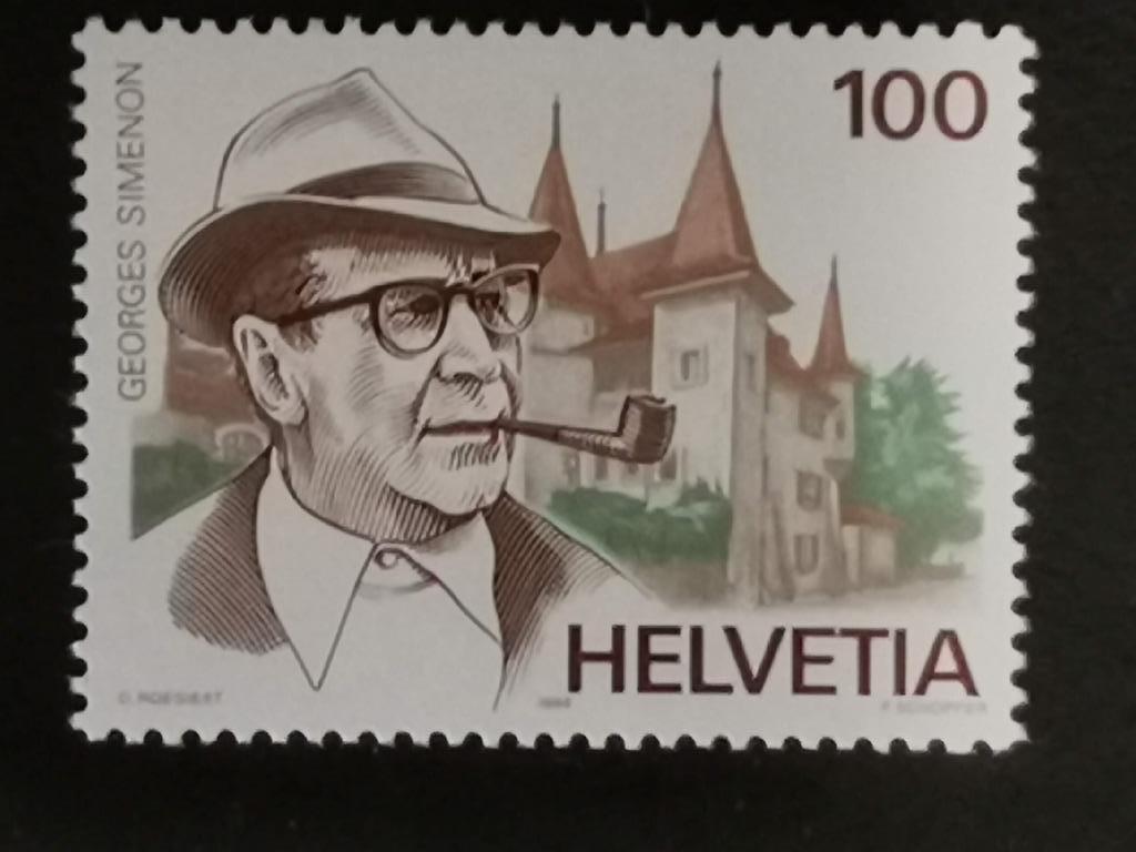 Zwitserland 1994 - Georges Simenon **, Ophalen of Verzenden, Postfris