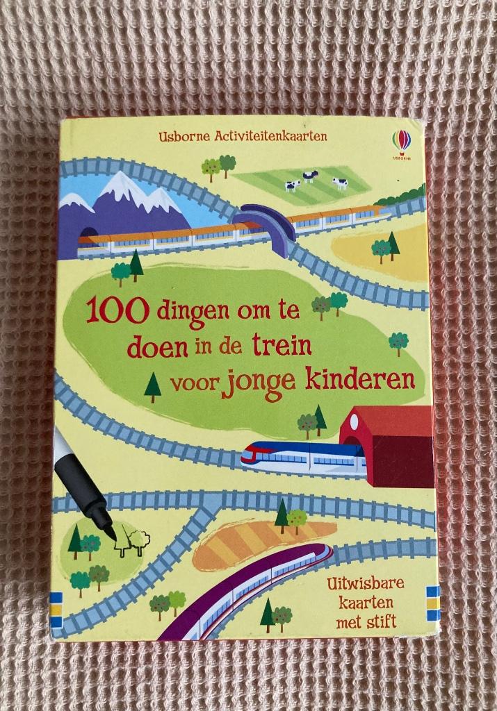 Trein : 100 dingen om te doen voor jonge kinderen 4 à 9J, Ophalen of Verzenden, Zo goed als nieuw, Knutselen