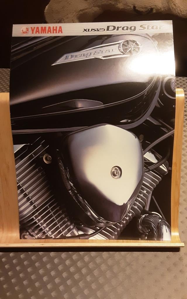 Yamaha xjs 125 drag star brochure, Ophalen of Verzenden, Zo goed als nieuw