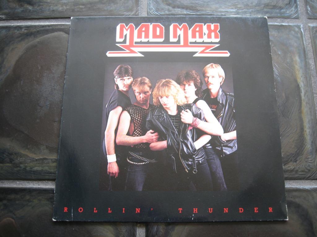 mad max rollin' thunder made in holland lp, Ophalen of Verzenden, Gebruikt, 12 inch, Rock-'n-Roll
