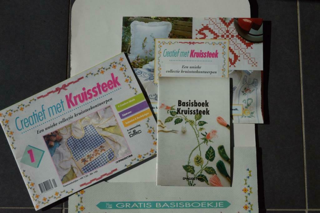 Creatief met kruissteek. In samenwerking met DMC., Hobby en Vrije tijd, Ophalen of Verzenden, Nieuw, Handborduren, Overige typen