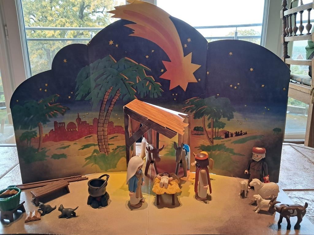 Playmobil 3996 crèche de la Nativité, Enlèvement ou Envoi, Comme neuf, Ensemble complet