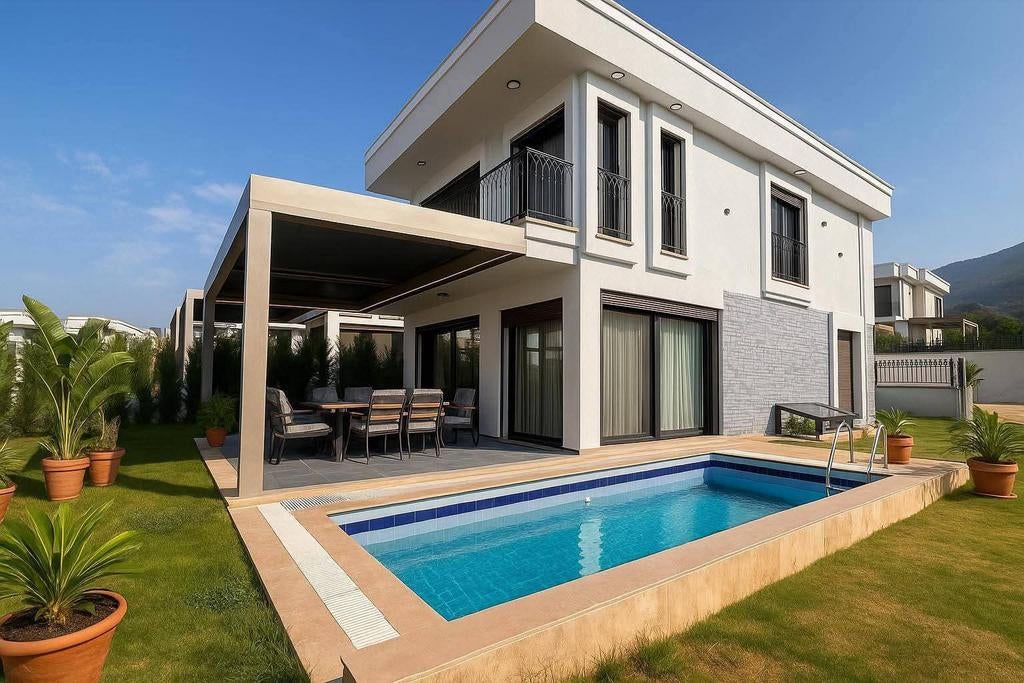 Villa 4+1 à vendre à Kuşadası Güzelçamlı – Beaucoup d’oxygèn, Maison d'habitation, 4 pièces, Kuşadası, Turquie