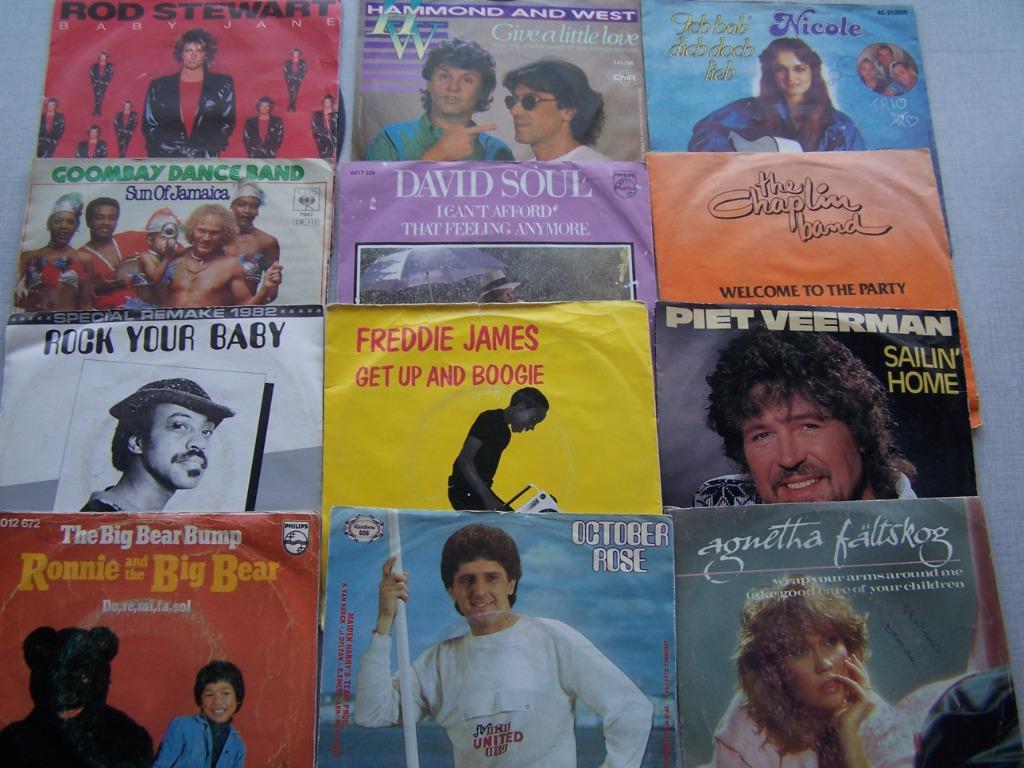 diverse singles :zie lijst, Enlèvement ou Envoi, Utilisé, Autres formats