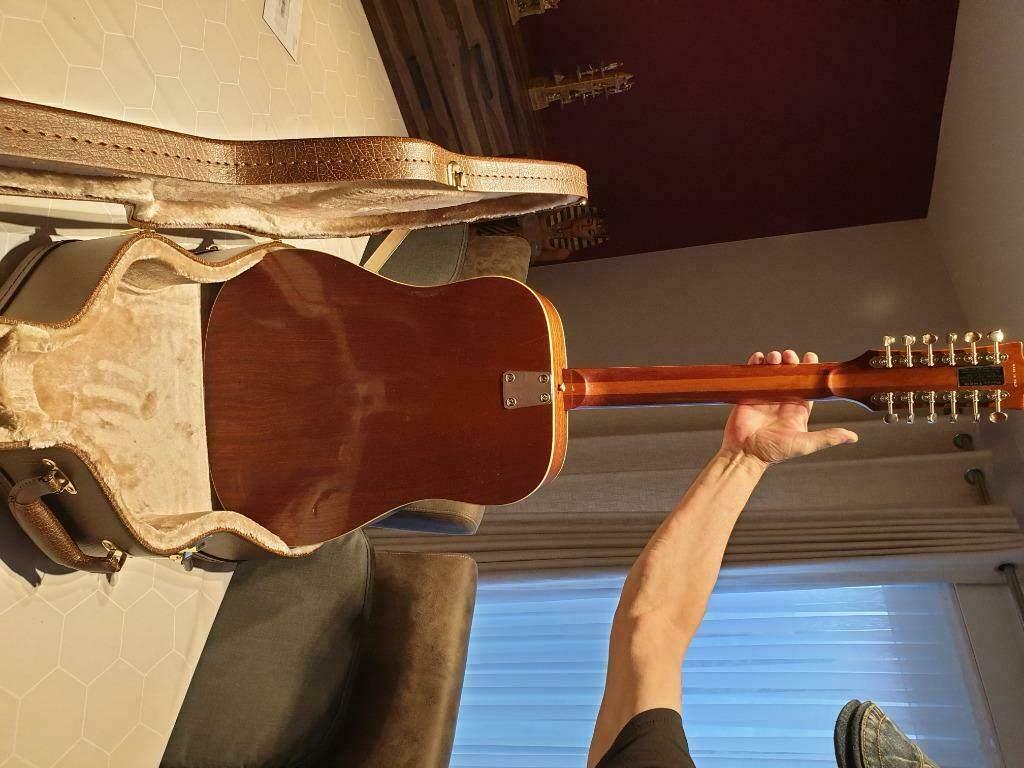 Eko 12 string Akoestisch-elecktrisch 1971, Muziek en Instrumenten, Ophalen, Zo goed als nieuw, Western- of Steelstringgitaar, Met koffer
