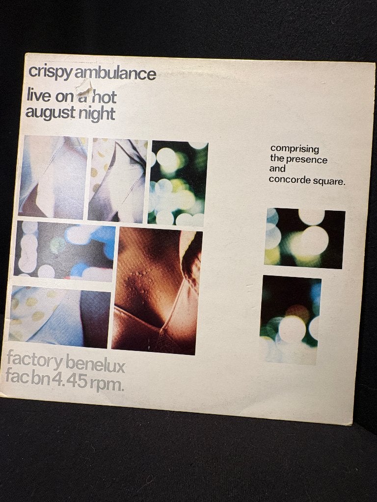 EP CRISPY AMBULANCE « En direct par une chaude nuit d'août », 12 pouces, Utilisé, Indie rock, Enlèvement ou Envoi