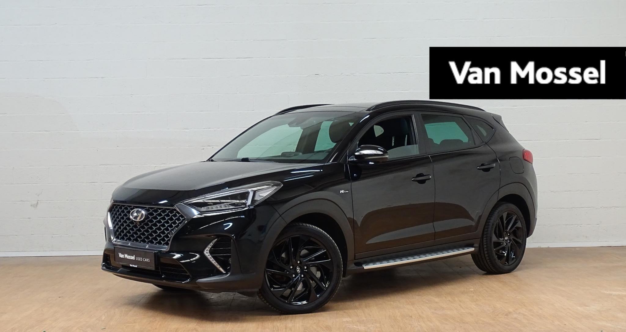 Hyundai Tucson 1.6 T-GDI 130kW DCT-7 Shine N-LINE, Gebruikt, 4 cilinders, 1600 cc, Zwart