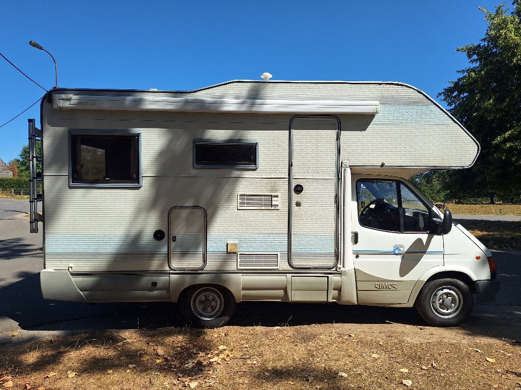 Ford Transit 1996 2.5D Rimor Kajak, Jusqu'à 4, Roue de secours, Boîte manuelle, Ford