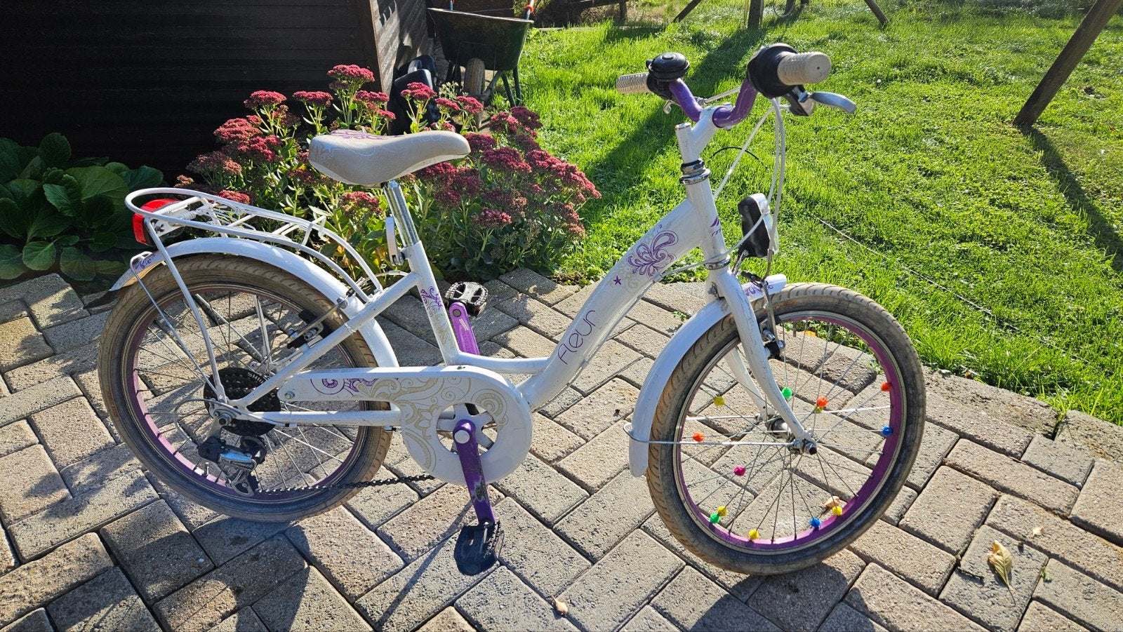 Kinderfiets BMB Fleur 20" met 6 versnellingen, Vélos & Vélomoteurs, Enlèvement, Utilisé, 20 pouces ou plus, Bmb