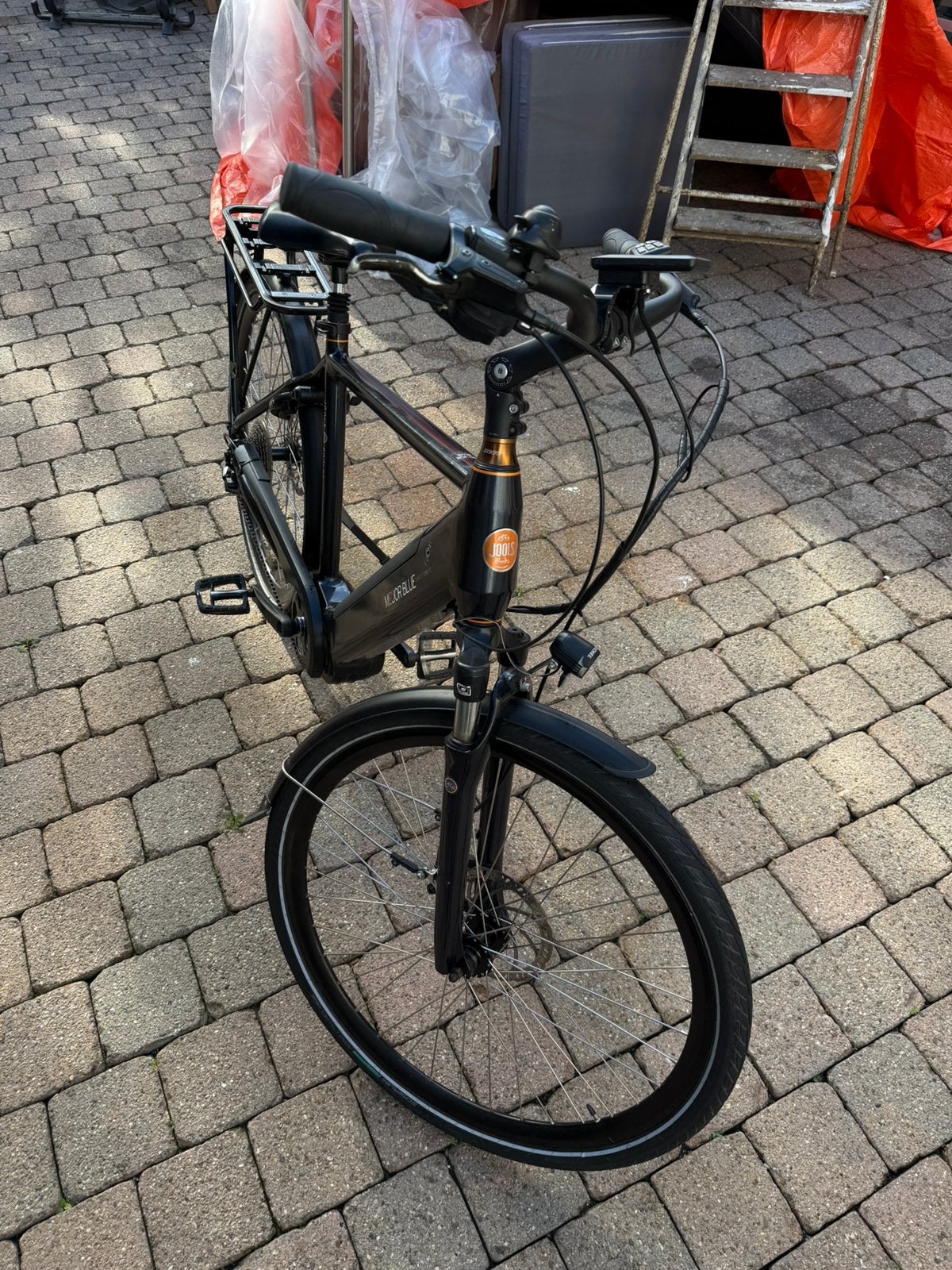 Mejor blue electric heren fiets, Ophalen, Zo goed als nieuw