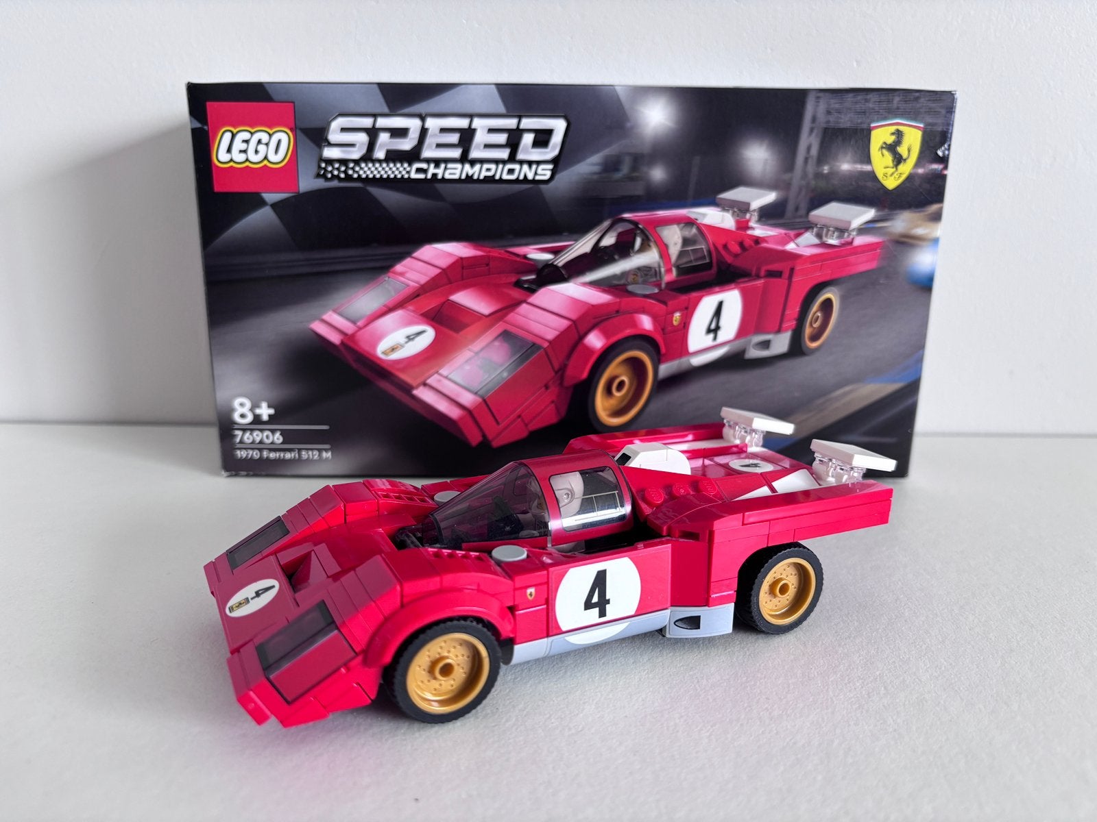 Lego speed champions 76906 1970 Ferrari 512 M, Enlèvement ou Envoi, Comme neuf, Lego, Speed Champions