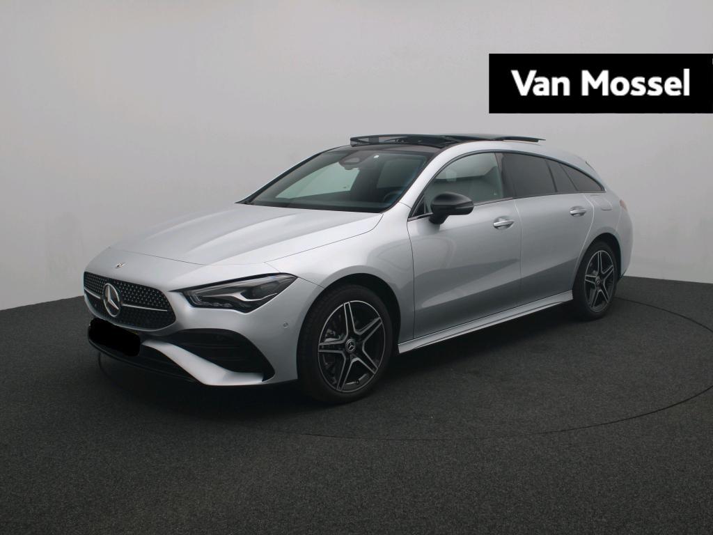 Mercedes-Benz CLA 250 e AMG Line Shooting Brake + PANORAMISC, Auto's, CLA, Stof, Gebruikt, 4 cilinders