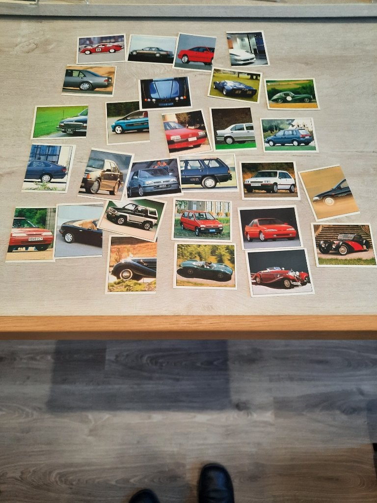 Stickers Panini AUTO 1994  28 originele stickers, Hobby en Vrije tijd, Stickers en Plaatjes, Ophalen of Verzenden, Zo goed als nieuw