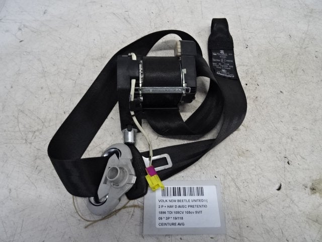 CEINTURE DE SECURITE AVANT GAUCHE New Beetle (9C1 / 9G1), Autos : Pièces & Accessoires, Utilisé, Volkswagen