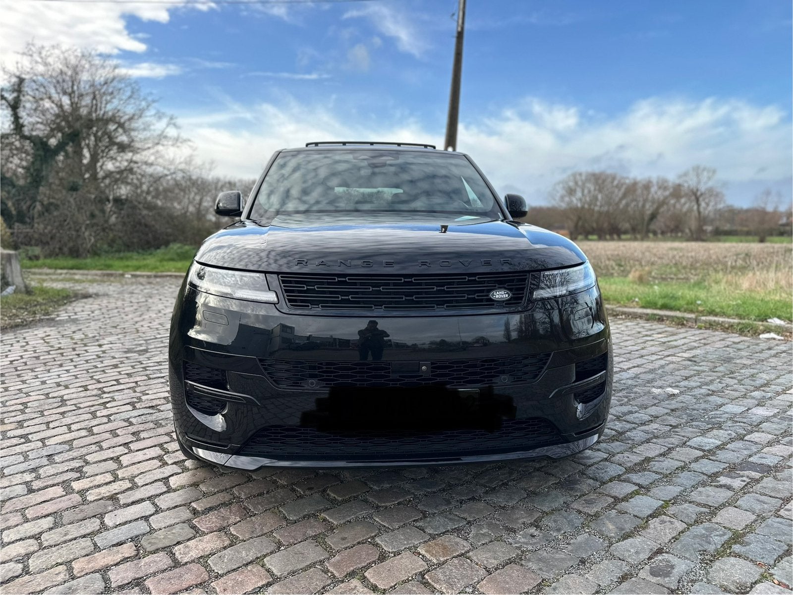 Range rover sport p440 hse dynamic full full option, Auto's, Automaat, Dealer onderhouden, Zwart, Leder