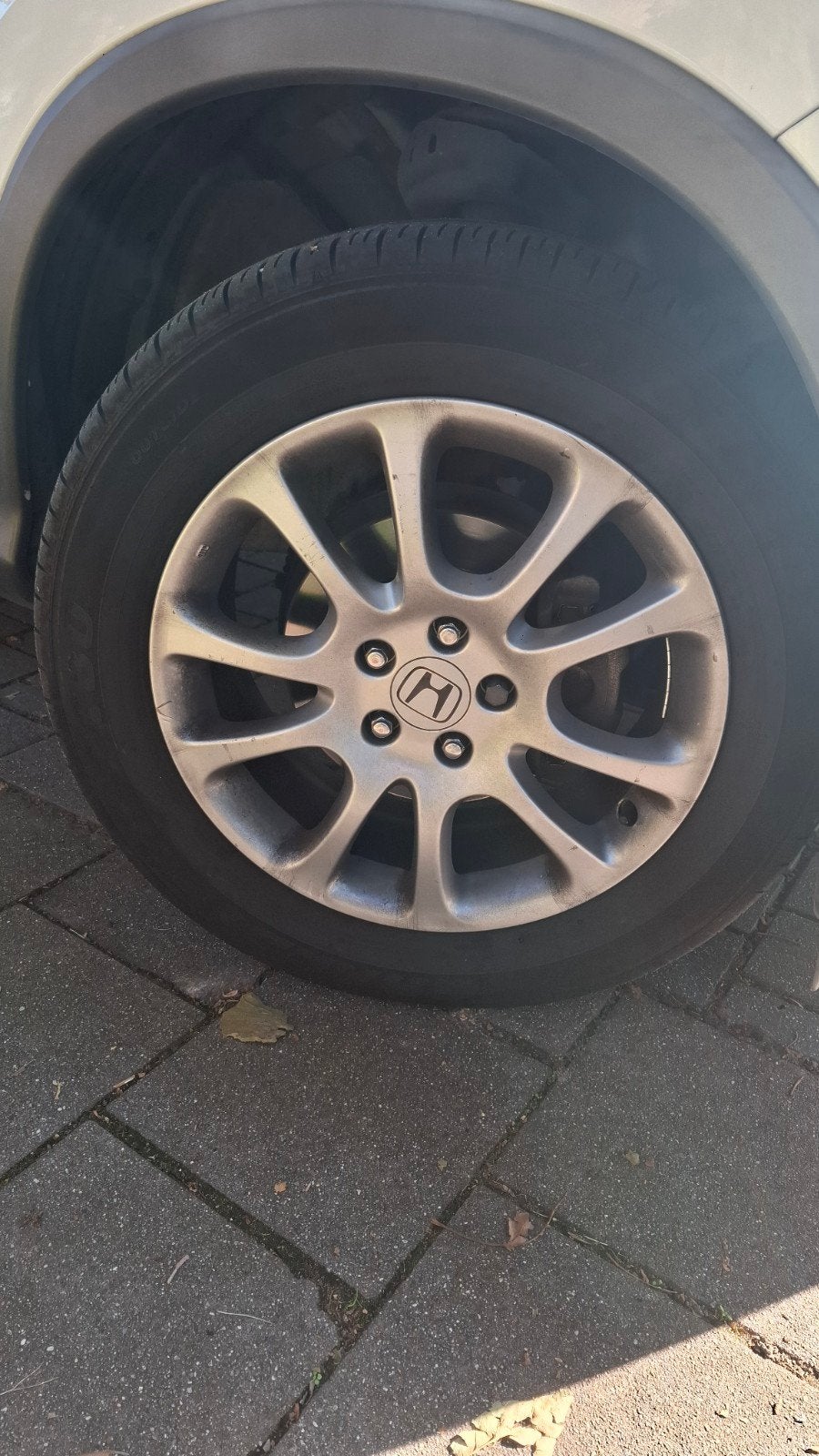 Origineel Honda CR-V velgen 225 60 18 met banden, Pneus et Jantes, Véhicule de tourisme, Pneus été, 18 pouces