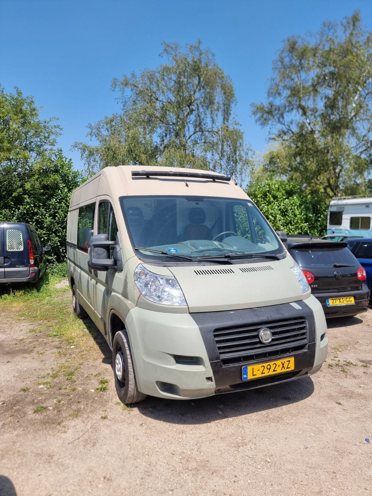 Ducato H2  L2camper op kenteken, Ophalen
