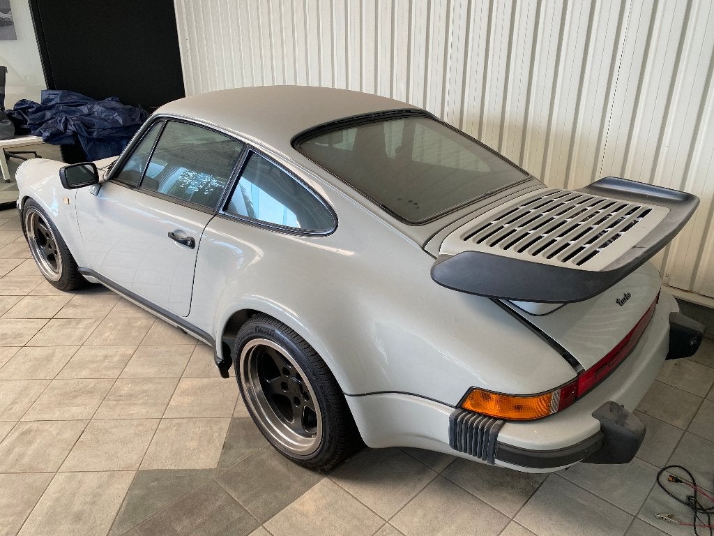 Porsche 930 Turbo, Auto's, Zwart, Handgeschakeld, Particulier, 2 deurs