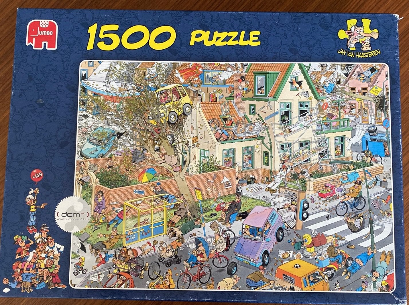 Puzzle jan van haasteren, Enlèvement, Comme neuf