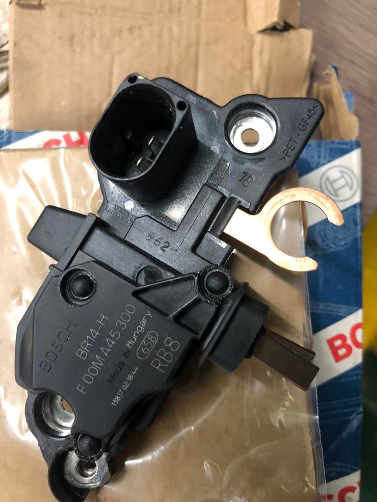 Koolborstels alternator bosch, Ophalen