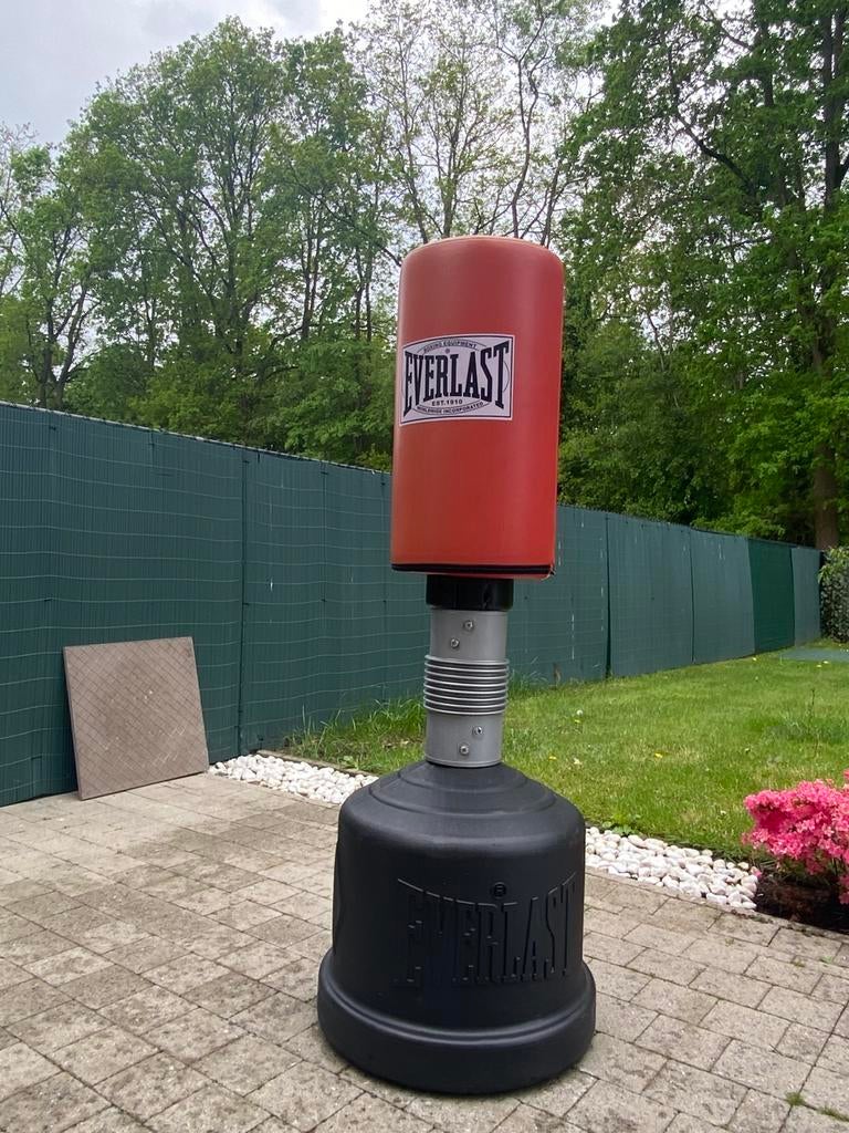 Staande bokszak Everlast – vrijstaand – in goede staat, Sport en Fitness, Ophalen, Zo goed als nieuw, Bokszak