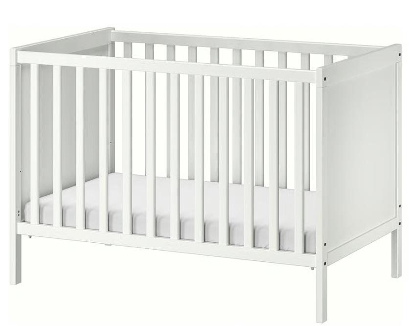Ikea babybed, Ophalen, Gebruikt, Ledikant