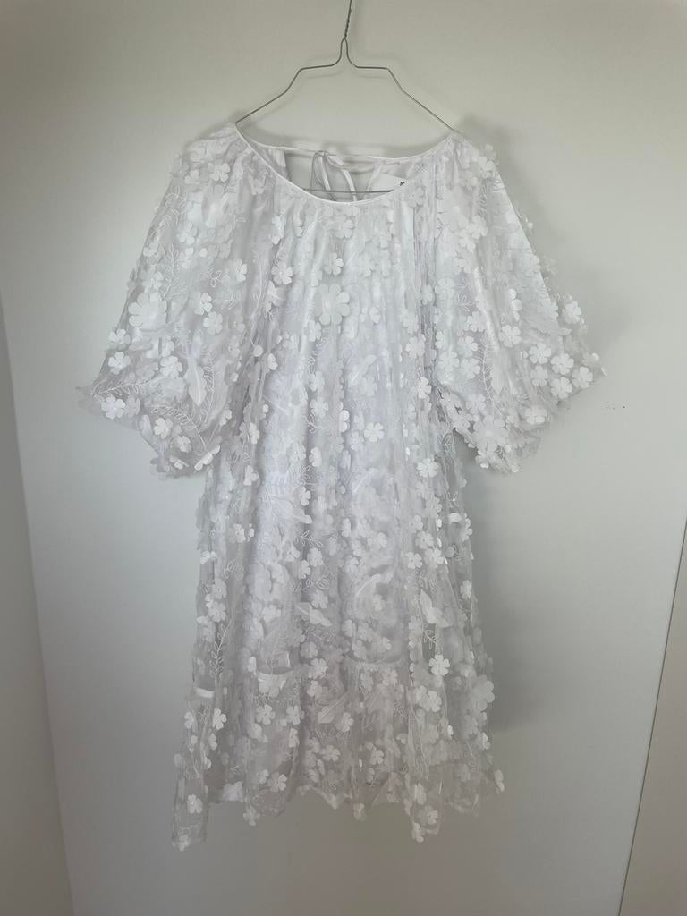 Selected Femme dress S, Wit, Nieuw, Ophalen of Verzenden, Knielengte