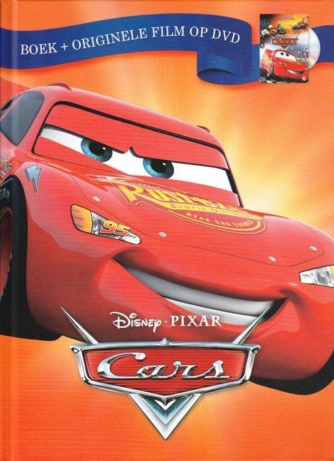 Disney Cars - Sprookjesboek + Originele DVD, Boeken, Kinderboeken | Jeugd | 10 tot 12 jaar, Nieuw, Fictie, Ophalen of Verzenden
