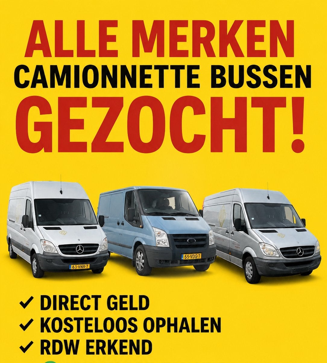 Gezocht: Ford Transit en Sprinter met motorschade of defect, Auto diversen, Dakdragers, Ophalen