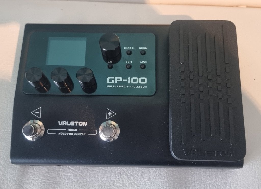 Valeton GP100 Multi Effets guitare - bass, Muziek en Instrumenten, Effecten, Ophalen of Verzenden, Zo goed als nieuw, Multi-effect