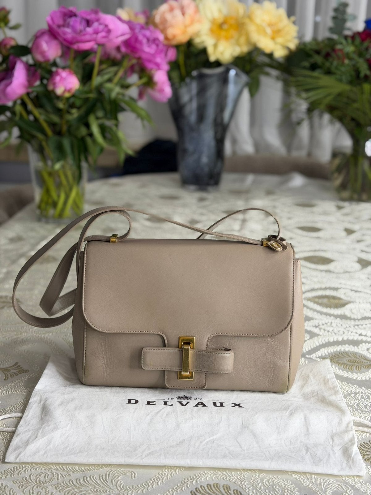 Handtas Delvaux, Enlèvement ou Envoi, Comme neuf, Sac à main