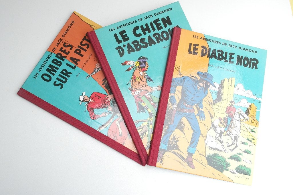 Bd JACK DIAMOND tomes 1 à 3 (TL 1985 ttbe) de FUNCKEN, Enlèvement ou Envoi, Série complète ou Série, Utilisé, "FUNCKEN"