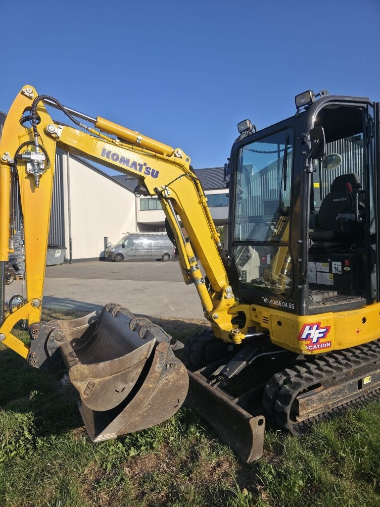 Mini-Pelle KOMATSU PC24, Enlèvement, Excavatrice
