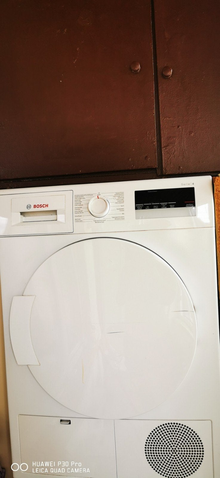 Condensatie droogkast Bosch Serie 4, Elektronische apparatuur, Ophalen, 6 tot 8 kg, Anti-kreukfase, Zo goed als nieuw