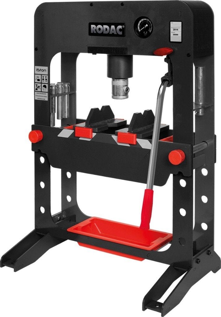 Werkplaatspers 15 ton Nieuwe RODAC RQPBR15– ongeopend, Auto diversen, Autogereedschap, Ophalen, Nieuw