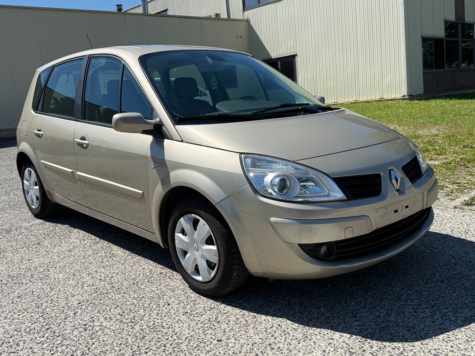 Renault Scenic 1.6i Automatique 103000km, Capteur de stationnement, 82 kW, Entreprise, Beige