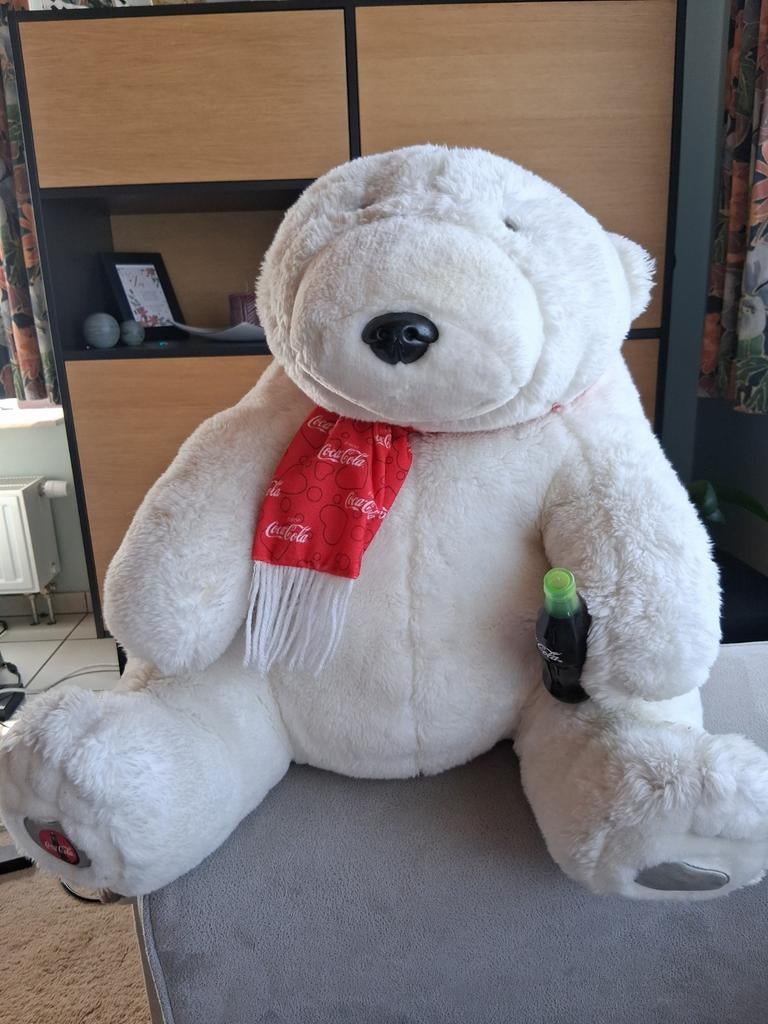 Grote ijsbeer Coca-Cola, Verzamelen, Ophalen of Verzenden