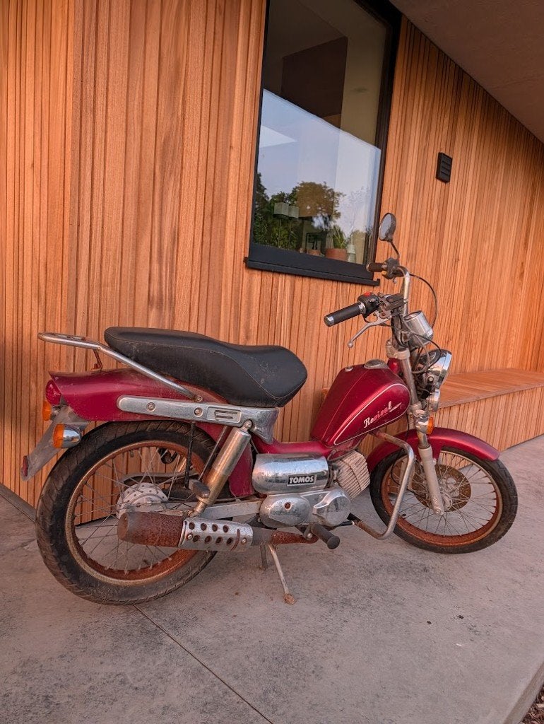 Tomos Revival TS - Project, Fietsen en Brommers, Ophalen, Gebruikt, Klasse B (45 km/u), Revival