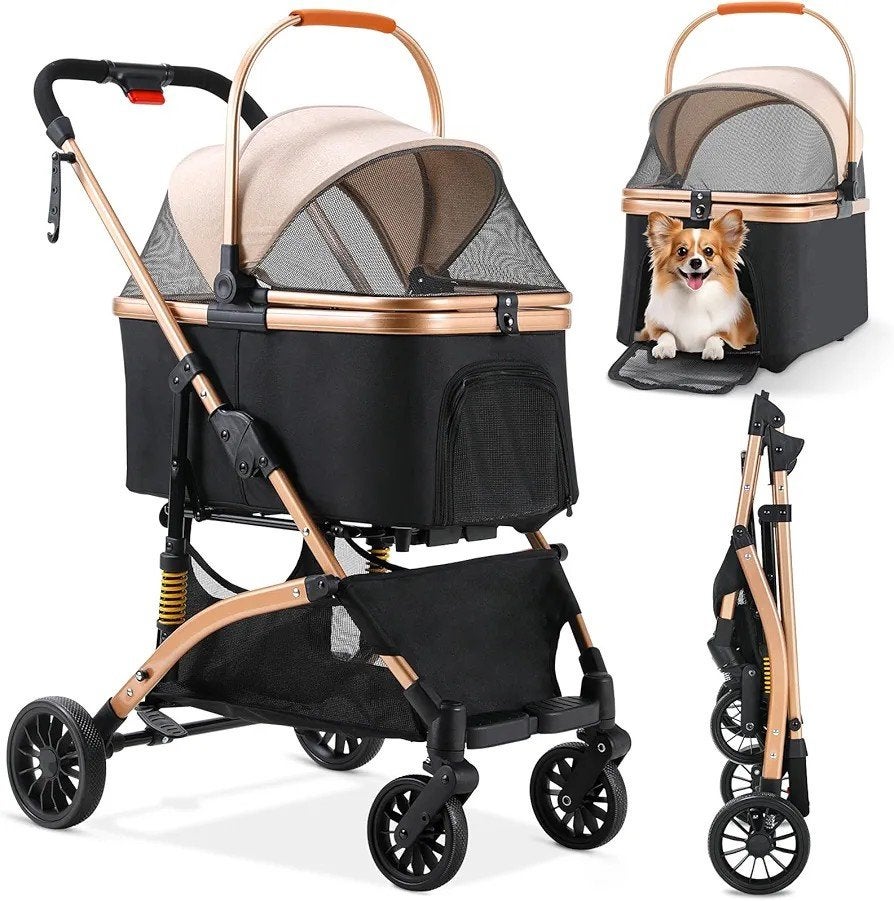 Honden wandel buggy, Ophalen