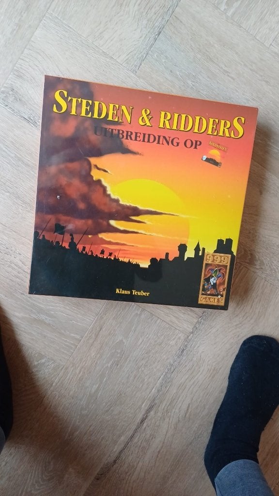 bordspel seal Catan Steden en Ridders oude versie 999, Hobby en Vrije tijd, Een of twee spelers, Ophalen of Verzenden, Nieuw, 999 games