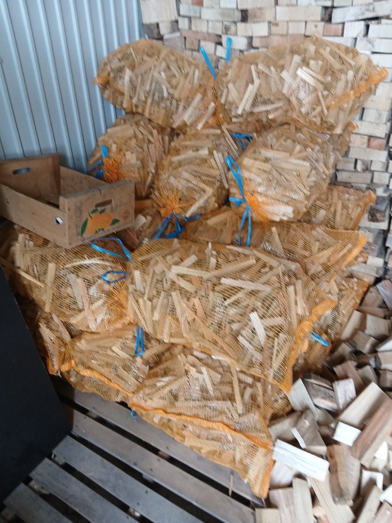 zakken aanmaakhout 50x70cm, Tuin en Terras, Brandhout, Ophalen