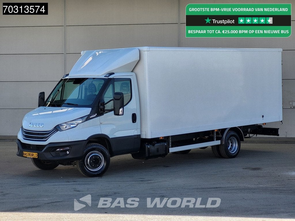 Iveco Daily 72C21 3.0L Automaat XL 551cm Lang Dubbellucht 21, Auto's, Bestelwagens en Lichte vracht, Stof, Gebruikt, Euro 6, 4 cilinders