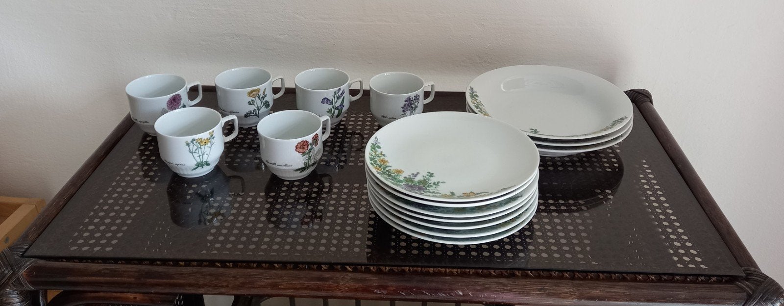 Servies Mitterteich Bavaria & Eversberg, Ophalen, Bord(en)